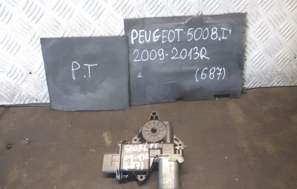Peugeot 5008 Rear door window regulator motor