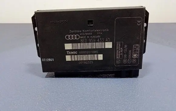 Audi A4 S4 B6 8E 8H Comfort/convenience module 8E0959433AD