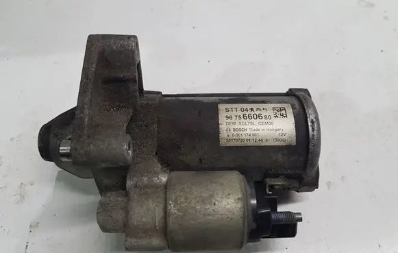 Peugeot 3008 II Starter motor 9675660680 1627650980