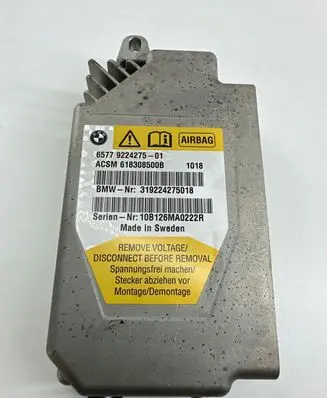 BMW 7 F01 F02 F03 F04 Airbag control unit/module 9224275 618308500B 319224275018