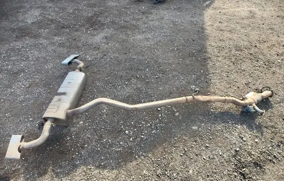 Audi Q7 4M Muffler/silencer 4M0253601F