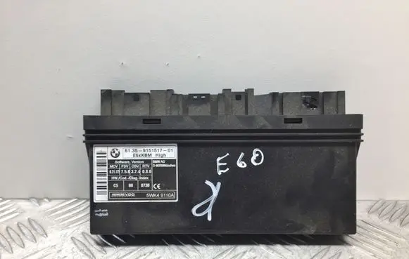BMW 5 E60 E61 Comfort/convenience module 9151517 6135915151701 5WK49110A