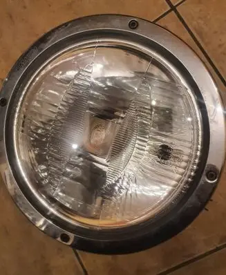 Toyota Hilux (AN10, AN20, AN30) Non-factory (optional) fog light 30114182001 44484 CHROMIUM