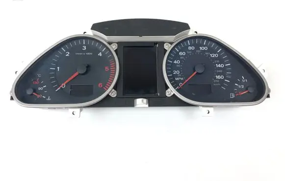 Audi A6 S6 C6 4F Speedometer (instrument cluster) 4F0920950L 4F0910900A
