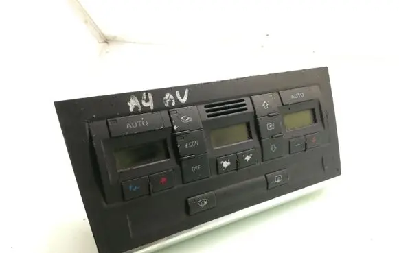 Audi A4 S4 B6 8E 8H Climate control unit 8E0820043