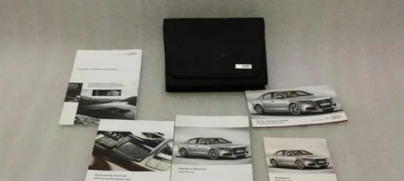 Audi A6 S6 C7 4G Owners service history hand book 
