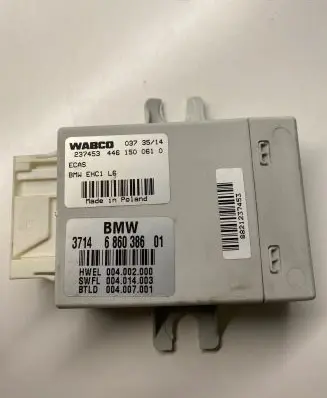 BMW 5 F10 F11 Air suspension control unit module (rear) 6860386 004014003 004002000