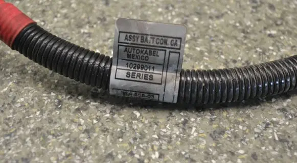 BMW X5 E53 Positive cable (battery) 143955903 E2267M 10299011
