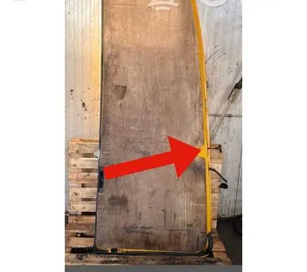 Ford Transit Loading door check strap stopper 