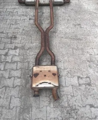 Mercedes-Benz GL X166 Double Muffler 