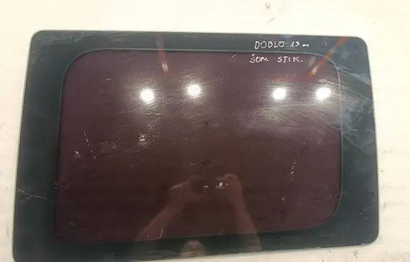 Fiat Doblo Sliding door window/glass DOT511M311AS2 43R00097