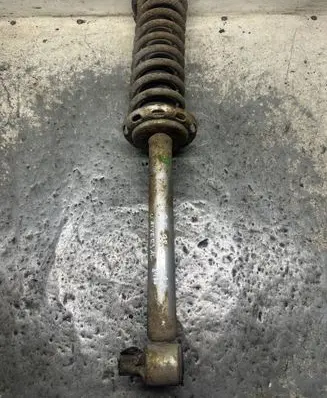 Audi A4 S4 B5 8D Rear shock absorber with coil spring 