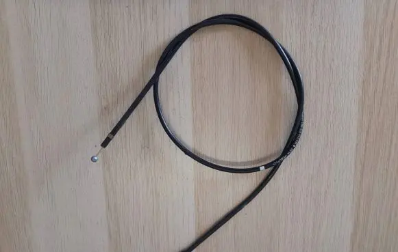 Skoda Rapid (NH) Engine bonnet/hood lock release cable 5JA823535B