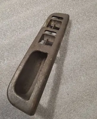 Volkswagen PASSAT B5 Front door window switch trim 3B1867171E