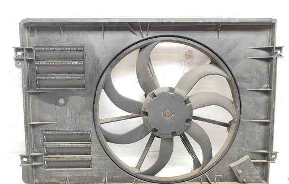 Electric radiator cooling fan