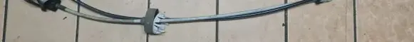 Opel Astra H Gear shift cable linkage 55350266