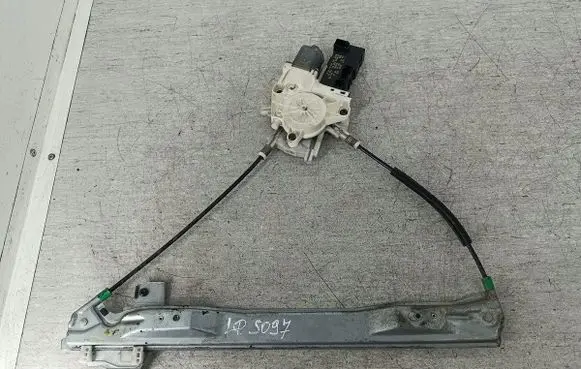 Peugeot 407 Front door window regulator with motor 9644893580AVG