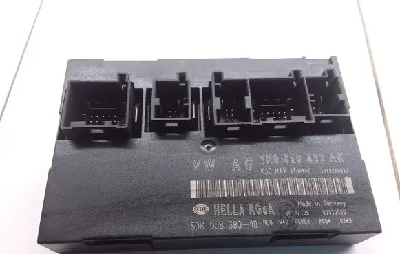 Skoda Octavia Mk2 (1Z) Comfort/convenience module 1K0959433AK 5DK00858318