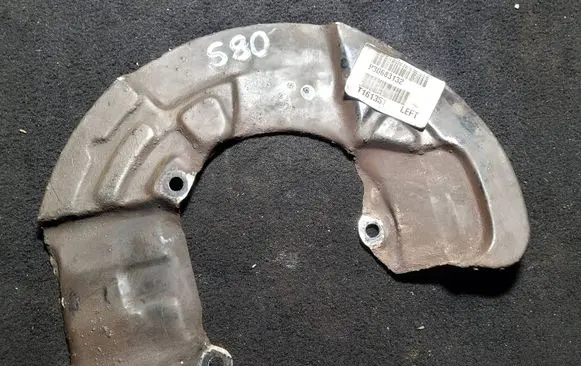 Volvo S80 Front brake disc dust cover plate T161351 P30683132