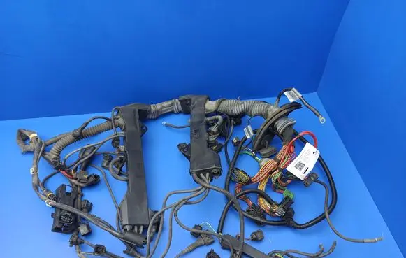 BMW 7 E65 E66 Engine installation wiring loom 7510434 7510429 7514585