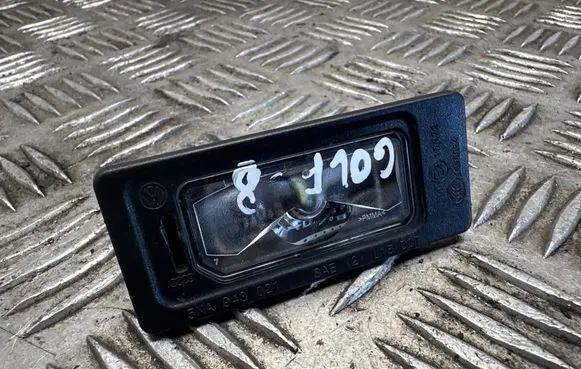 Number plate light