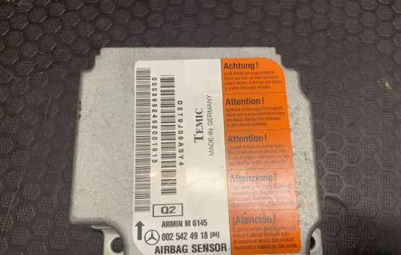 Mercedes-Benz ML W163 Airbag control unit/module 0025424918