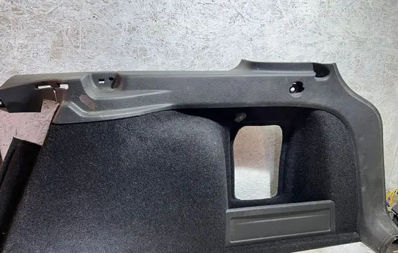 Volkswagen PASSAT B6 Trunk/boot lower side trim panel 