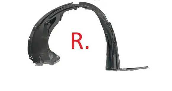 Toyota C-HR I Front wheel arch liner splash guards 53875F4012 53875F4011