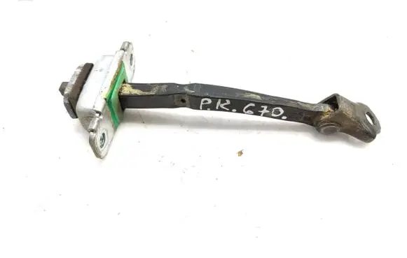 Front door check strap stopper