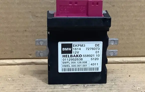 BMW 5 F10 F11 Fuel injection pump control unit/module 7276073