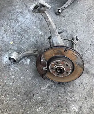 Audi A6 C7 Front wheel hub spindle knuckle 4G0407242A