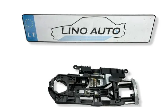 BMW 5 F10 F11 Rear door exterior handle/bracket X3718722712