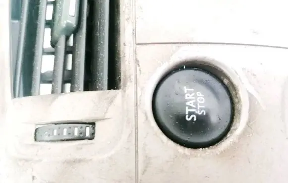 Renault Scenic II - Grand scenic II Engine start stop button switch