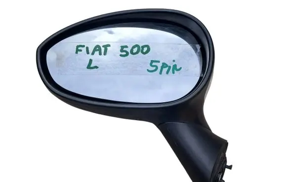 Fiat 500 Front door electric wing mirror 