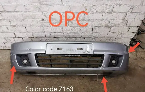 Opel Zafira A Front bumper 09270532