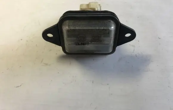 Number plate light