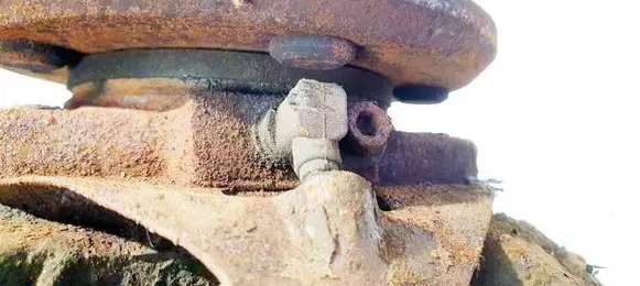 Chevrolet Captiva ABS brake wheel speed sensor 