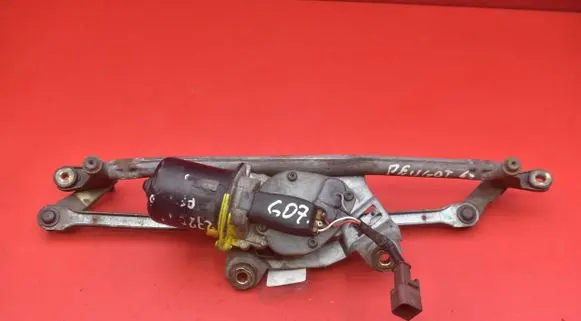 Peugeot 607 Front wiper linkage and motor