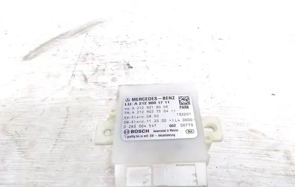 Mercedes-Benz E A207 Parking PDC control unit/module A2129001711 0263004547 A2129018003