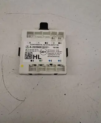 Mercedes-Benz C W205 Door control unit/module A2229001912