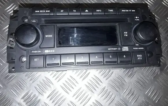 Dodge Caliber Radio/CD/DVD/GPS head unit P05091509AG 05091509AG