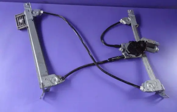 Opel Tigra B Front door window regulator with motor 93162241 2160369