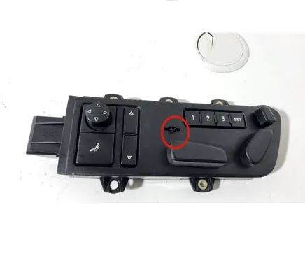 Volkswagen Phaeton Seat control switch 3D0959765M
