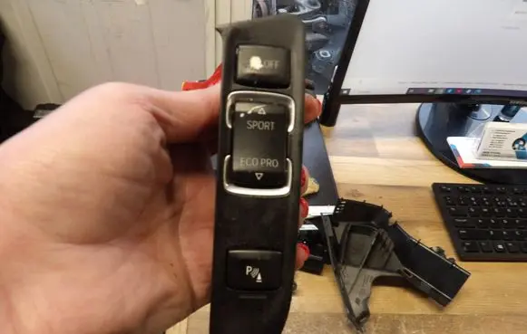 BMW 3 F30 F35 F31 Parking (PDC) sensor switch 9252921 EED763P 16598710