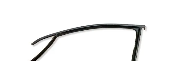 Volkswagen PASSAT B6 Rubber seal front door window/glass 3C4837431G
