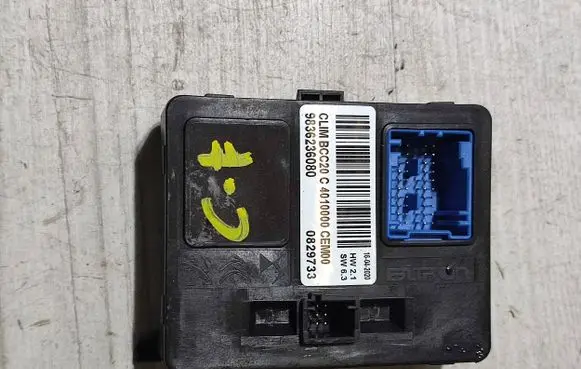 Opel Corsa F Air conditioner control unit module 9836236080