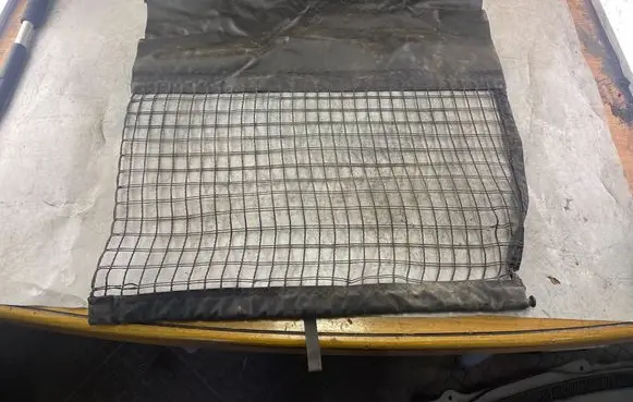 Parcel shelf load cover