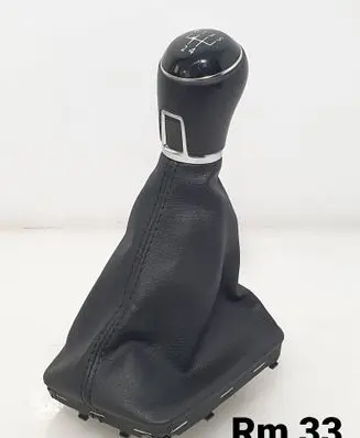 Volkswagen Golf VII Gear lever shifter trim leather/knob 5G1711113