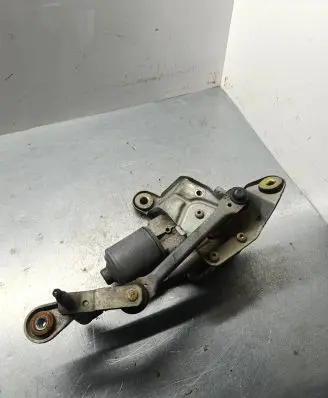 Front wiper linkage and motor