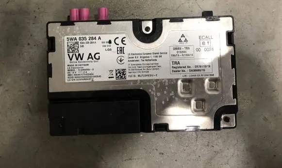 Volkswagen Golf VII Other control units/modules 5WA035284A